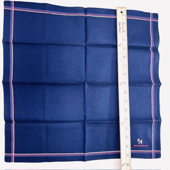 Set 2 Neckties: Hermès Geometric &  Mario Valentino +1 Burberry Handkerchief(51) - Picture 10 of 16